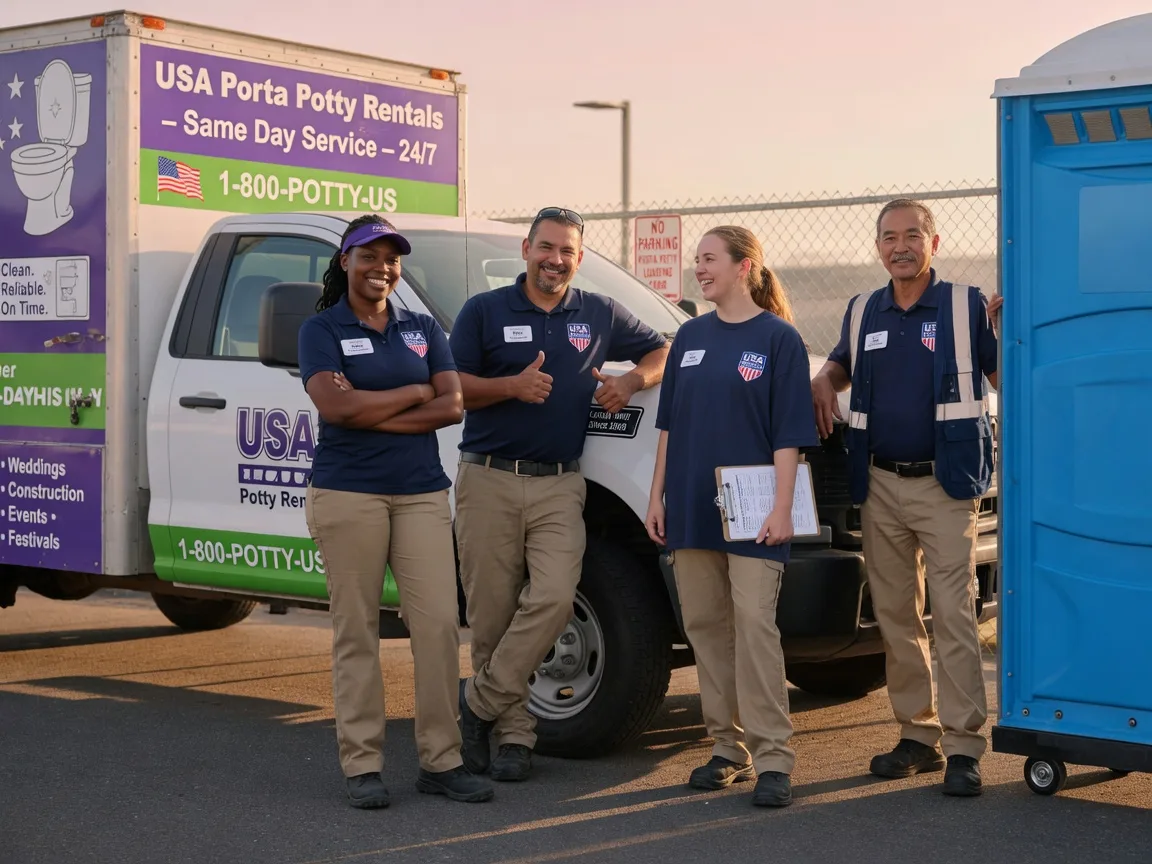 Porta Potty Rental company in Benedict, ND
