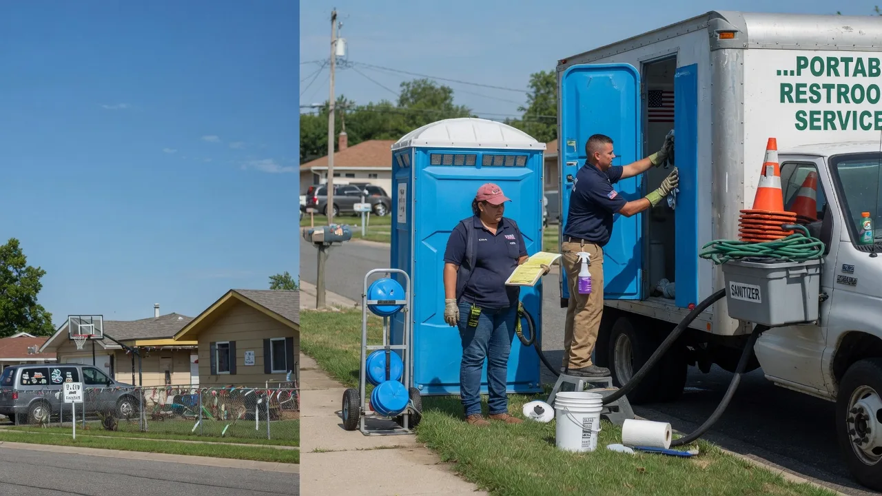 Portable Toilet Rental in Benedict, ND near me